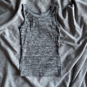 Justice Gray Sleeveless Tank Top - 7